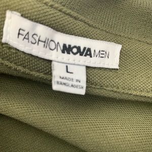 Fashion nova men. Green. Size large